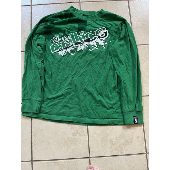 Unk Other - UNK NBA Boston Celtics Green Long Sleeve Shirt 2XL
